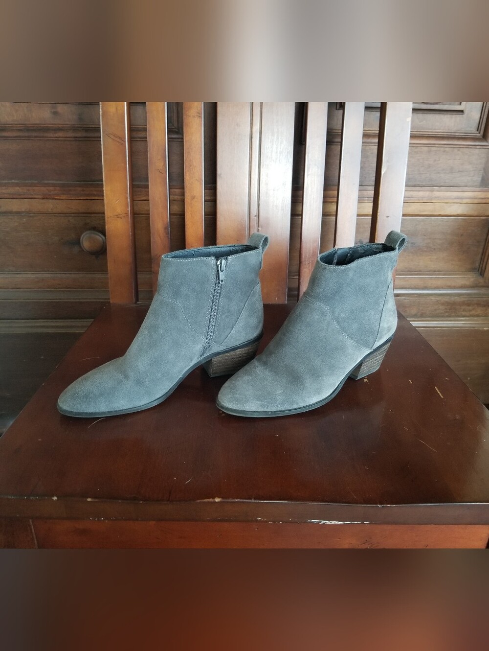Suede Ankle Boots